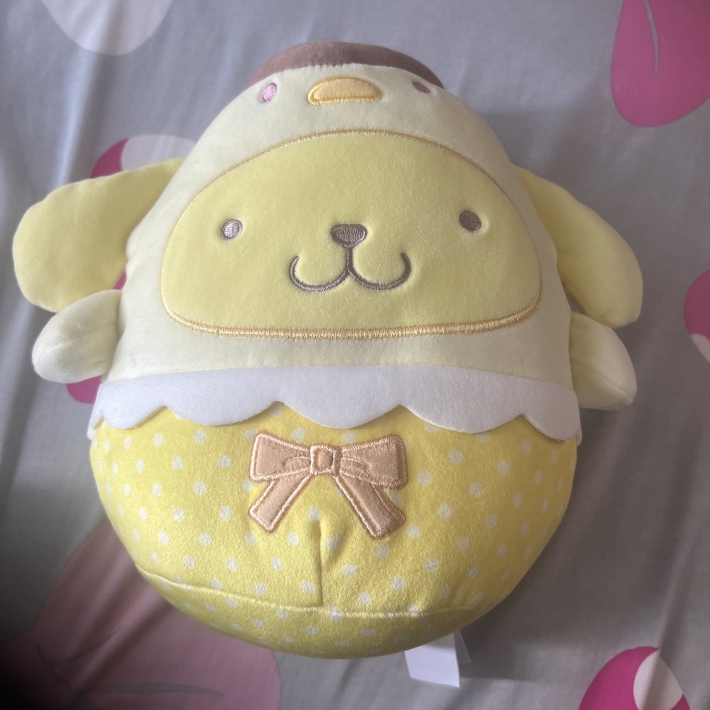 Sanrio Squishmallows 8″ Pompompurin Easter Chick Hello Kitty Stuffed Animal