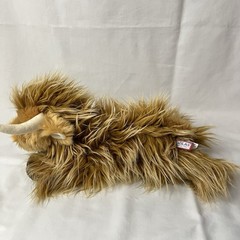 Douglas 2460 DLux Wallace Scottish Highland Cow Bull Plush Stuffed Cuddle Toy