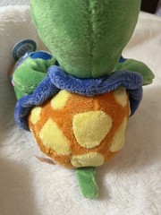Nuby Luv n’ Care Tickle Toes Turtle Giggles Sound Plush W/tag adorable gift