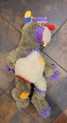 Manhattan Toy Galoompagalots Mrax Monster Vintage 25″ Heavy Plush Toy.