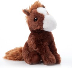 Sustainable 6-Inch Horse Plush Toy – Perfect for Indoor and Outdoor Adventures