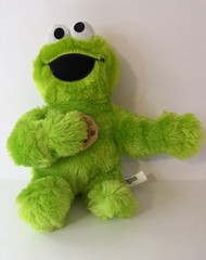 Green Cookie Monster Toy Factory Sesame Street 11 Inch Plush