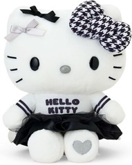 Sanrio, Plush Toy (Monotone), Hello Kitty, 104434, Polyester, Height 22cm