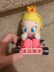 Super Mario Kart Plush 1993 TAKARA NINTENDO Peach VERY RARE VTG Japan Prize