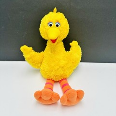 Sesame Street Big Bird Gund 14” Y2K Plush Stuffed Animal Yellow