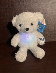 Cepia Glo E Bear Color Kinetics Light Up Bear Stuffed Plush White Color Change