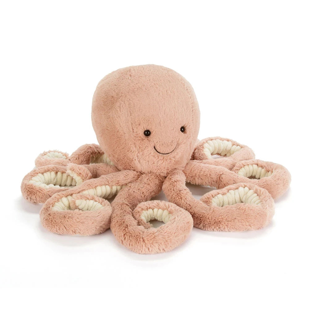 Jellycat Odell Octopus Plush Stuffed Animal Large Size With Authentic Bag