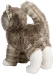Douglas Zipper Grey Tabby Cat Plush Stuffed Animal Kitten Kitty Cuddle New