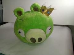 angry birds Crowned Pig plush