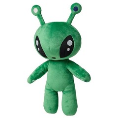 OSOCU 13.5in Adorable Green Alien Plush Toy | Ultra-Soft Large,