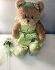Tinkerbell Disney Animal Alley Tinker Bell Teddy Bear Stuffed Animal Plush 17″