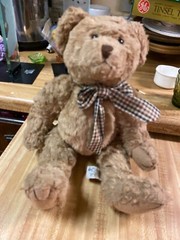 VINTAGE Russ Berrie And Co. BROWNING Bear #259 Jointed 16″