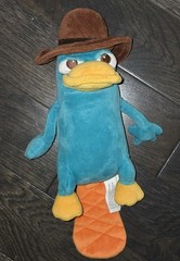 Perry The Platypus Agent P Disney Parks Phineas And Ferb Plush 8”