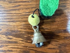 The Winding Road 5 Hanging Animal Mobile Garland 100% Wool Felt 52”