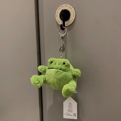Jellycat Ricky Rain Frog Plush Bag Charm Keychain NWT Gift w/ Dust Bag Cute Gift