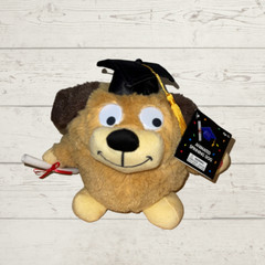 Graduation Plush Stuffed Dog Animated Spinning Singing We’re Gonna Celebrate#T01