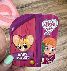 Vida the Vet – Baby Mouse 8″ Plush New With Tags Soft Cuddle Toy