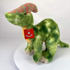 Aurora Dinosaur Plush 16” Parasaurolophus Green Stuffed Animal Toy