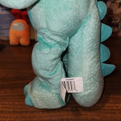 Sesame Street Dino Stomp Elmo 13-Inch Plush Stuffed Animal Sings & Dances Clean