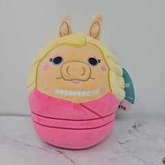 Squishmallows Miss Piggy The Muppets Disney In Pink Dress W Pearls