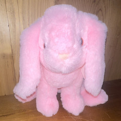 Douglas Pink & White Plush Bunny Rabbit Stuffed Animal, Washable, Easter