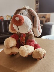 Diddl Dog Bibombl 6″ Dog Plush Thomas Goletz Germany Stuffed Toy HTF RARE
