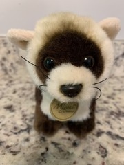 Aurora Miyoni Black Footed Ferret Plush 10″ PBS Kids Nature Stuffed Animal SOFT!