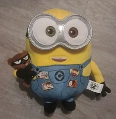 Universal Studios Park Despicable Me Minion Villain-con International Bob Plush
