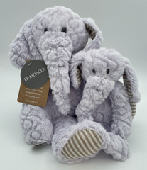 Demdaco Purple Elephant Baby Gift You & Me Hugs Stuffed Animal Plush Toy Soft