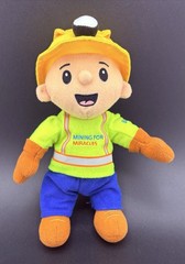 Buddy The Builder 10 Inch Plush-Stuffy For BC Children’s Hospital Foundation 💖✨
