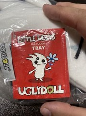 Ice Lodge Tray Uglydoll Ugly Doll White 8” San Diego Comic Con 2007 Sealed Bag