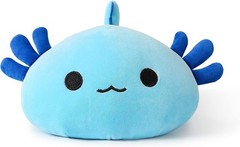 Axolotl Plush Cute 13 inch Stuffed Animal Soft Blue Pillow Kawaii Plush Toy G…