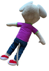 Chuck E Cheese Chuckle Pizza Mouse Doll 30-33 Inch XL Plush Rare Item