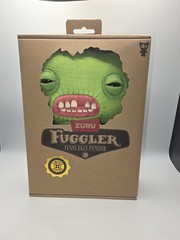 Zuru Fuggler Limited Edition Green Winged Bat Funny Ugly Monster 9” Plush NIB