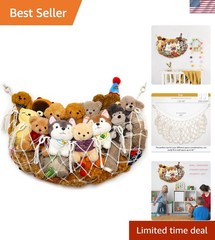 Stuffy Animal Net for Stuffed Animals Storage Hammock Macrame Stuffed Animal …