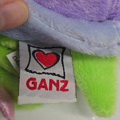 Ganz Webkinz Daisy Tortoise Small Purple Green Floral Plush HM464 [With Code]