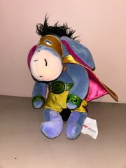 Authentic Disney Store Winnie the Pooh Wrestler GORGEOUS EEYORE 9″ Bean Plush