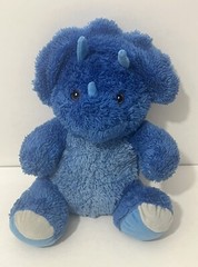Silver One Blue Triceratops 11″ Plush Dinosaur Stuffed Animal Toy Dino Kids Gift