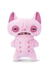 New Zuru Fuggler Alley Cats Wrinkle McStinkles 9″ Pink Sphynx Kitty Plush Figure