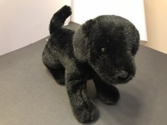 Puppy Dog Plush Stuffed Toy Animal – by Douglas The Cuddle Toy Lab Black