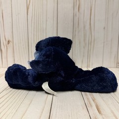 Chosun Dog Plush Dark Blue Bow Floppy 12 Inch Rare