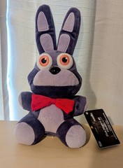 Five Nights at Freddy’s Bonnie Purple Rabbit Plush Red Bow Tie 2022