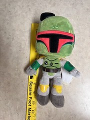 Star Wars Boba Fett 8 Inch Plush Disney Authentic Mattel Stuffed Toy
