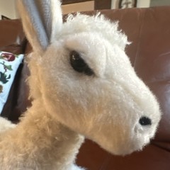 Aurora Eco Friendly White Llama Plush Stuffed Animal Small 6-14 in MPN 31155