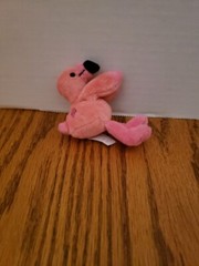 Whimzy Pets Mini Plush Pink Flamingo Bird Blip Toys 2010 2 Inch