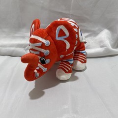 Cepia Bolt Red Elephant Plush Pop Art Soft Beanbag 10” Stuffed Toy