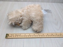 Greenbrier International Cuddly Cousins tan beige teddy bear sitting Dollar Tree
