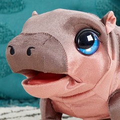 Sally The Silly Hippo, 9 Inch Interactive Plush, Kids Toys for Ages 4 Up by J…