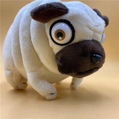 Cute and Comical 6” Pug Plushie – Perfect Gift for Birthdays and Valentine’s