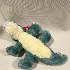 Woody Toys Alligator Stuffed Animal Small Plush Green Beige 6-14 in